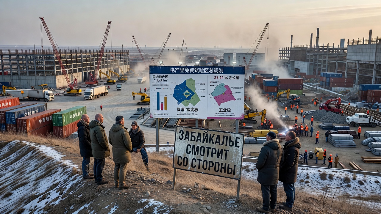 Маньчжоули строит индустриальный город. Забайкалье смотрит со стороны