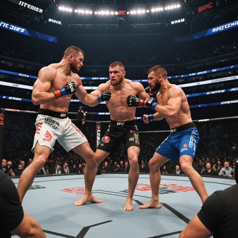 Анкалаев — Перейра и Двалишвили — Сэндхаген: Главные Бои UFC 320 5 октября 2025